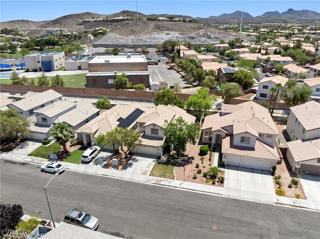 981 Leadville Meadows Dr, Henderson, NV 89052 - aerial view of residential area featuring mountains