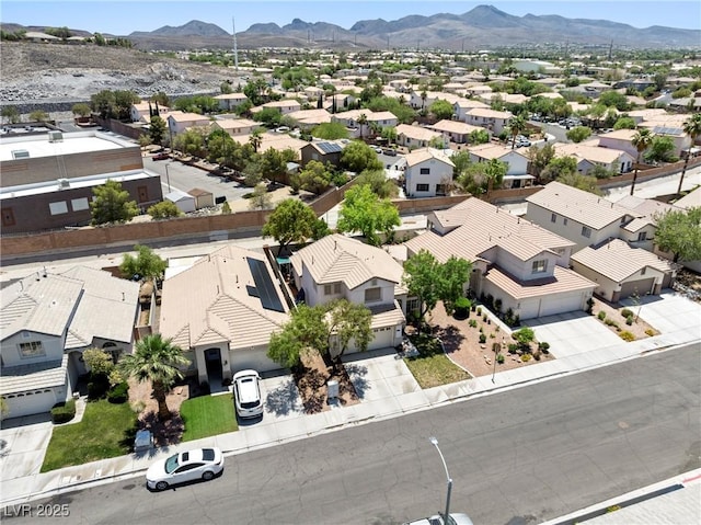 981 Leadville Meadows Dr, Henderson, NV 89052 - aerial perspective of suburban area featuring a mountain backdrop