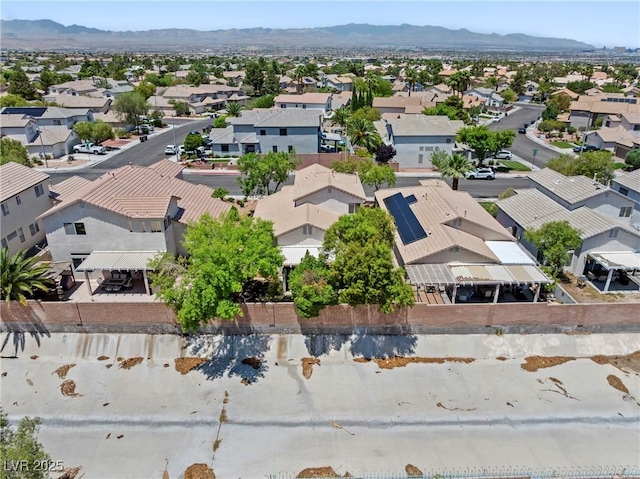 981 Leadville Meadows Dr, Henderson, NV 89052 - aerial view of residential area featuring mountains