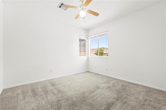 981 Leadville Meadows Dr, Henderson, NV 89052 - carpeted spare room with baseboards and a ceiling fan