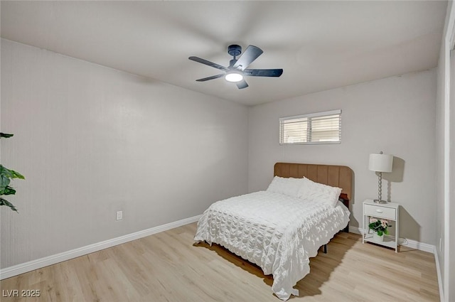 700 Cactus Ln, Las Vegas, NV 89107 - bedroom with wood finished floors and ceiling fan
