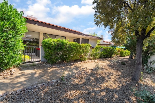2857 San Lago Ct, Las Vegas, NV 89121 - view of yard