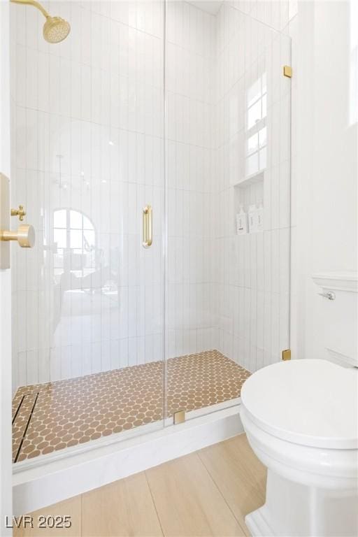 1990 Country Cove Ct, Las Vegas, NV 89135 - full bath with a stall shower and wood finished floors