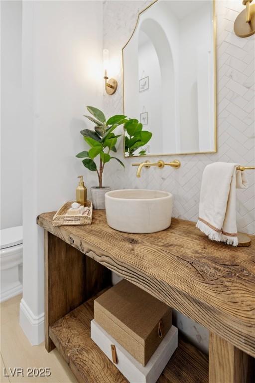 1990 Country Cove Ct, Las Vegas, NV 89135 - bathroom with toilet and vanity