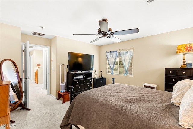 8316 Mokena Ave, Las Vegas, NV 89178 - bedroom with carpet flooring and a ceiling fan