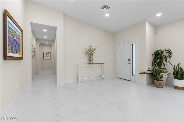 3104 Conners Dr, Las Vegas, NV 89107 - entrance foyer with recessed lighting and tile patterned floors