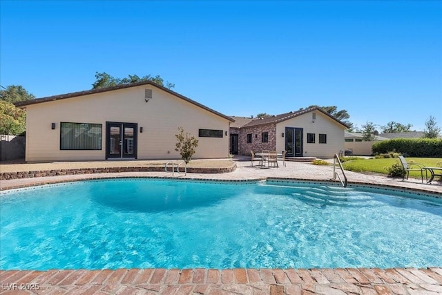 3104 Conners Dr, Las Vegas, NV 89107 - view of swimming pool with a patio area