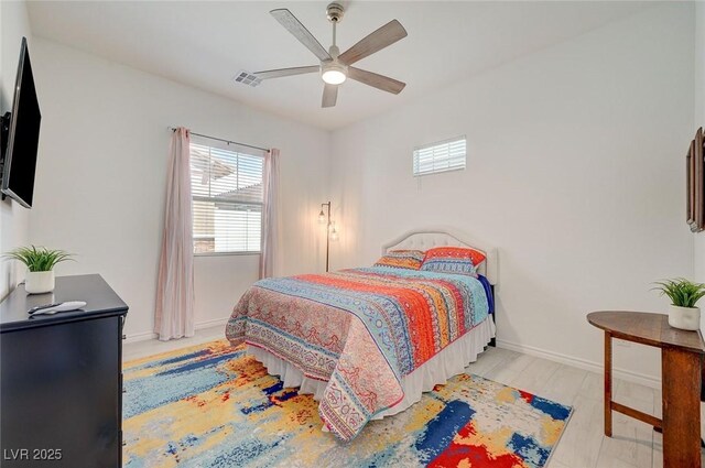794 Sunny Sagebrush St, Henderson, NV 89011 - bedroom featuring baseboards and ceiling fan
