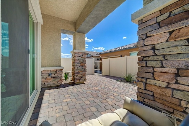 794 Sunny Sagebrush St, Henderson, NV 89011 - view of patio with a gate