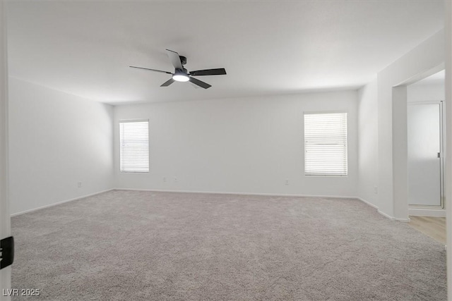 6133 Roseboro Ct, North Las Vegas, NV 89081 - unfurnished room with carpet flooring and ceiling fan