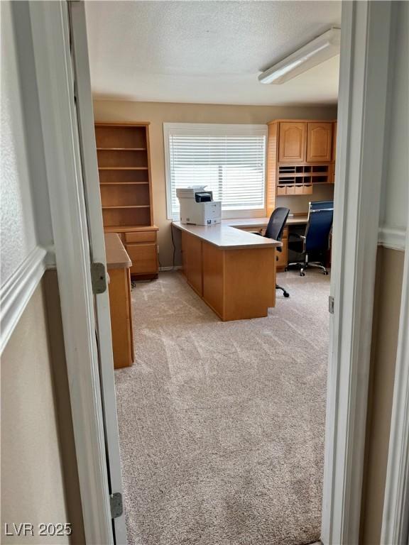 2345 Iron Dr, Ely, NV 89301 - office space featuring light colored carpet and a textured ceiling