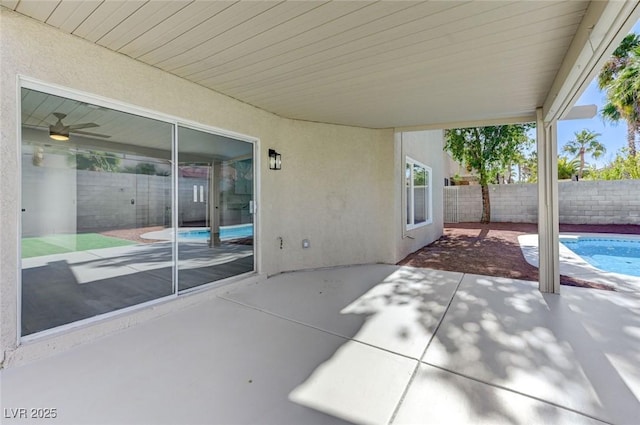 9541 Summersweet Ct, Las Vegas, NV 89123 - fenced backyard featuring a patio