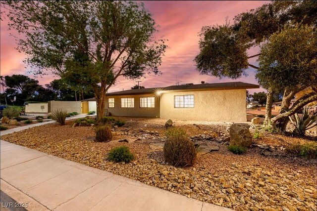 3597 Cochise Ln, Las Vegas, NV 89169 - ranch-style home with stucco siding