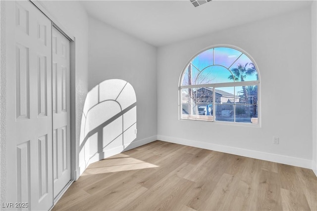 10200 Wood Work Ln, Las Vegas, NV 89135 - unfurnished room with light wood-type flooring and baseboards