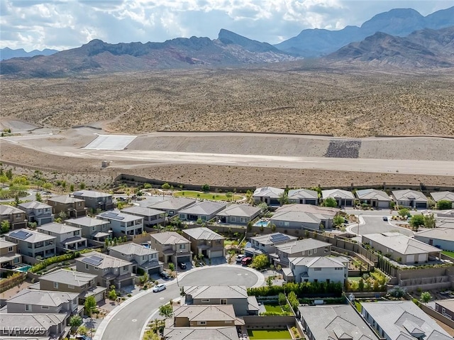 12426 Alpenglow Ct, Las Vegas, NV 89138 - aerial perspective of suburban area with a mountainous background
