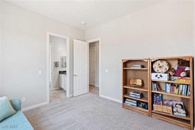4317 Velvet Ridge Ct, Las Vegas, NV 89129 - living area featuring carpet floors and baseboards
