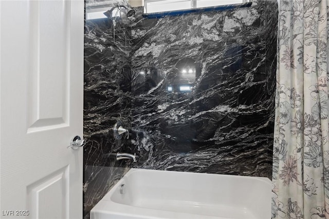 4317 Velvet Ridge Ct, Las Vegas, NV 89129 - bathroom featuring shower / tub combo