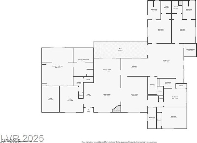 3108 Sonia Dr, Las Vegas, NV 89107 - view of floor plan / room layout