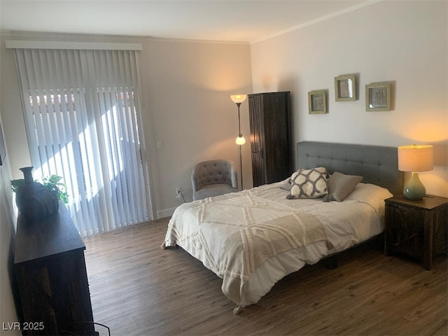 9000 Las Vegas Blvd Unit 1037, Las Vegas, NV 89123 - bedroom featuring wood finished floors and crown molding