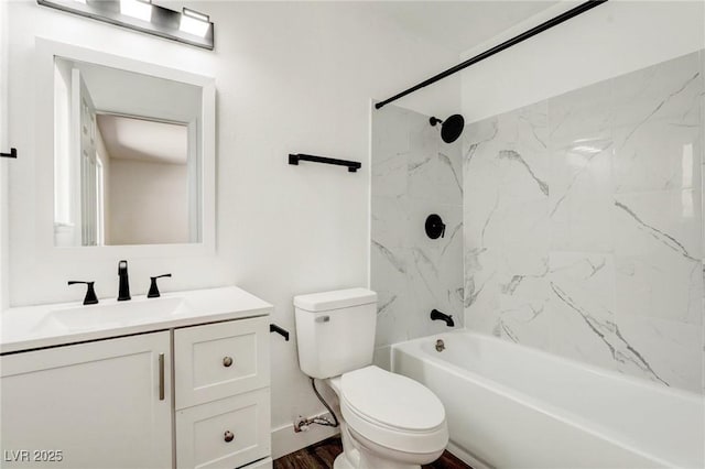 4432 Ash Ave, Las Vegas, NV 89110 - bathroom featuring vanity and  shower combination