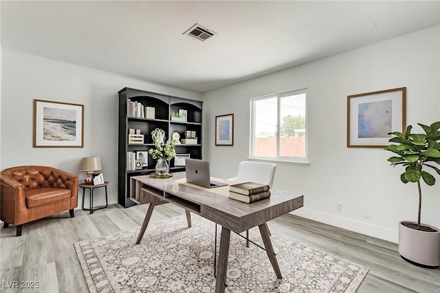 4432 Ash Ave, Las Vegas, NV 89110 - office featuring light wood-style floors