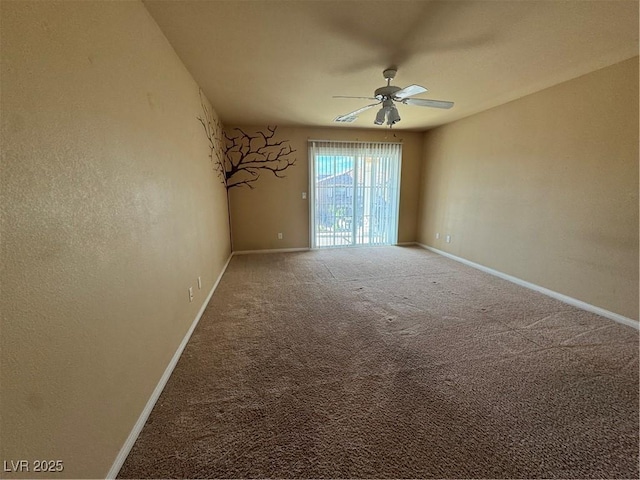 6277 Mustang Spring Ave, Las Vegas, NV 89139 - unfurnished room featuring ceiling fan and carpet