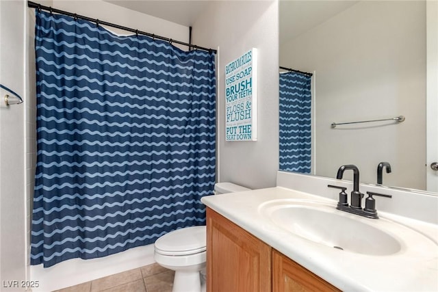 6351 Abacus Farms Ct, Las Vegas, NV 89131 - bathroom featuring vanity and tile patterned flooring