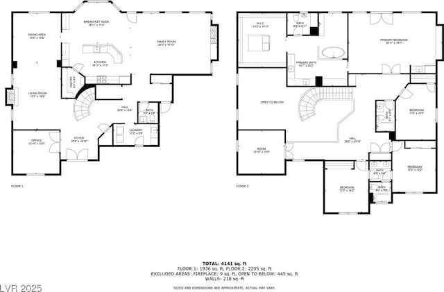 6351 Abacus Farms Ct, Las Vegas, NV 89131 - view of room layout