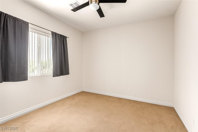 6351 Abacus Farms Ct, Las Vegas, NV 89131 - unfurnished room with light colored carpet and ceiling fan