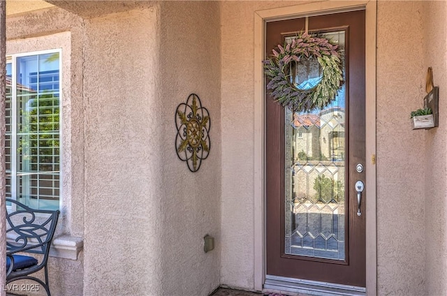 2225 Blackburn Hills Ave, Henderson, NV 89044 - view of exterior entry with stucco siding
