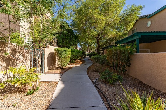 5249 Wave Dancer Ln, Las Vegas, NV 89118 - view of property's community with a gate