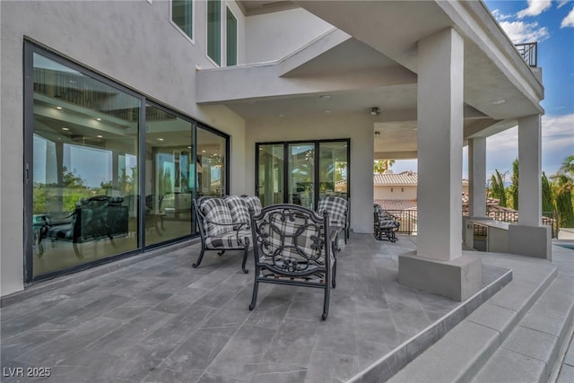 2058 Troon Dr, Henderson, NV 89074 - view of patio / terrace featuring outdoor dining space