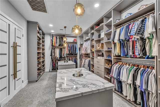 2058 Troon Dr, Henderson, NV 89074 - walk in closet featuring light carpet