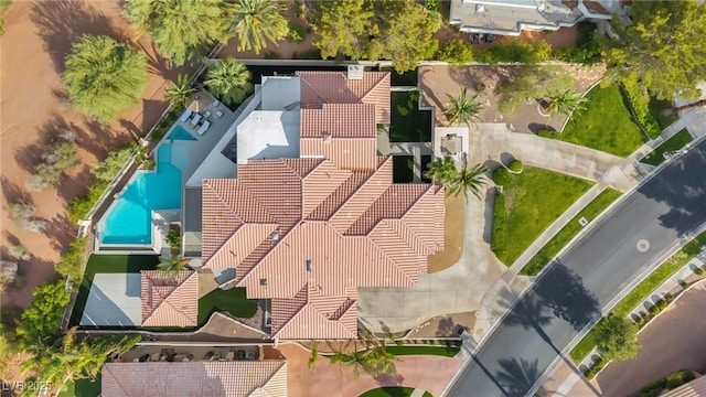 2058 Troon Dr, Henderson, NV 89074 - aerial view of a pool