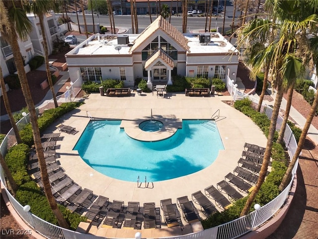 6800 E Lake Mead Blvd Unit 2076, Las Vegas, NV 89156 - community pool with a patio