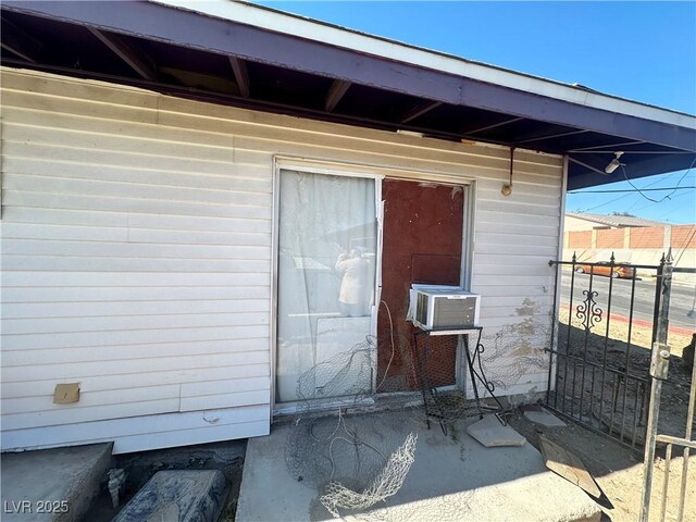 3505 W Bonanza Rd, Las Vegas, NV 89107 - view of exterior entry with cooling unit