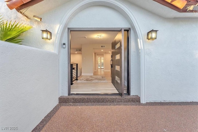 2868 Vista Del Sol Ave, Las Vegas, NV 89120 - entrance to property with stucco siding