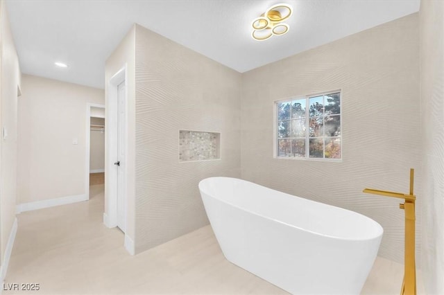 2868 Vista Del Sol Ave, Las Vegas, NV 89120 - full bathroom with a soaking tub and recessed lighting