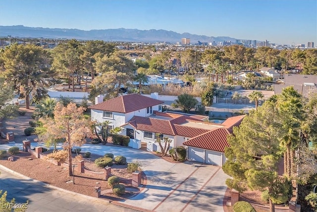 2868 Vista Del Sol Ave, Las Vegas, NV 89120 - bird's eye view of a mountain backdrop