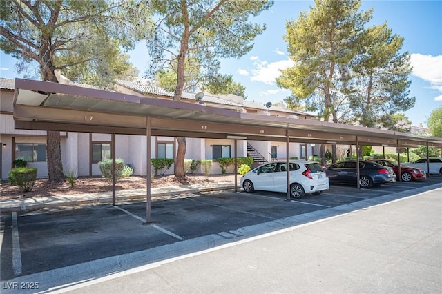 5241 Janfred Ct Unit 18, Las Vegas, NV 89103 - covered parking lot with stairway