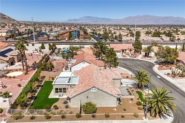 3101 Hayden Ct, Las Vegas, NV 89134 - aerial view of residential area with a mountainous background