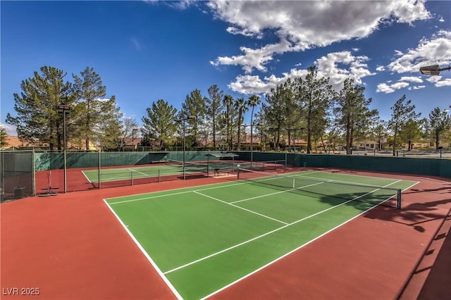 3101 Hayden Ct, Las Vegas, NV 89134 - view of tennis court with community basketball court