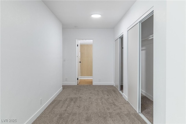 3459 One Nation Ave, Las Vegas, NV 89121 - hallway with carpet flooring and baseboards