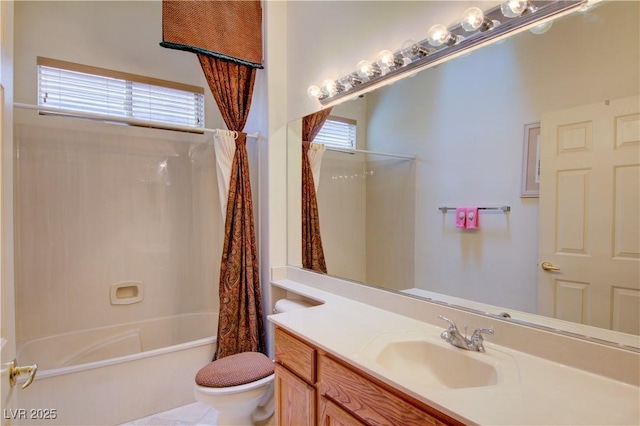 2026 Poppywood Ave, Henderson, NV 89012 - full bathroom featuring shower / bathtub combination with curtain and vanity