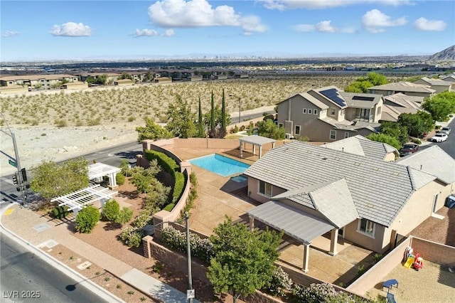 10302 Artful Stone Ave, Las Vegas, NV 89149 - aerial view of residential area