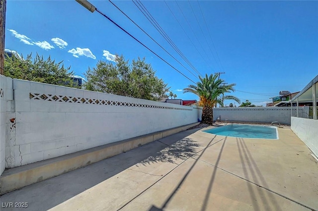 4807 Sacks Dr, Las Vegas, NV 89122 - view of pool featuring a fenced backyard and a patio area
