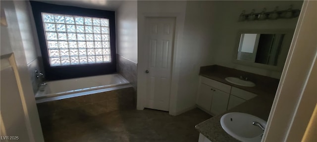 5008 Donnie Ave, Las Vegas, NV 89130 - bathroom with vanity and a bath