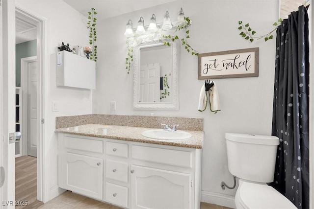 5008 Donnie Ave, Las Vegas, NV 89130 - bathroom featuring vanity and toilet