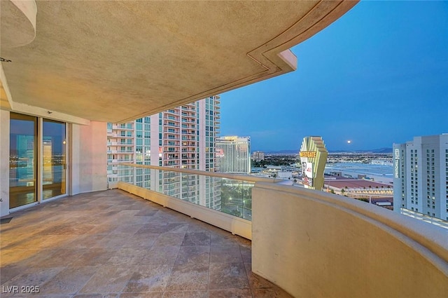 2877 Paradise Rd Unit 2105, Las Vegas, NV 89109 - balcony with a city view
