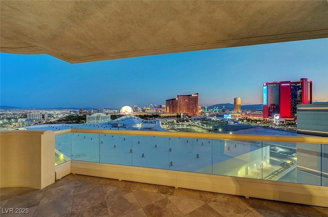 2877 Paradise Rd Unit 2105, Las Vegas, NV 89109 - balcony with a city view